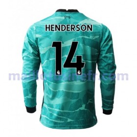 Maillot de Foot Liverpool Henderson 14 Extérieur Jordan 2020-21 Manches Longues